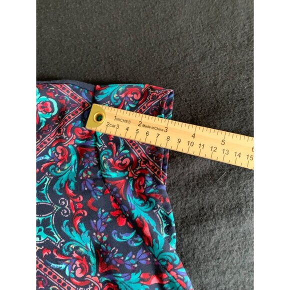 Van Heusen Womens Short Sleeve Multicolor Floral Print Top Size XLarge - Picture 3 of 11